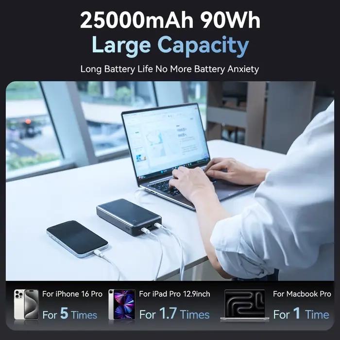 Banque d'alimentation zime Z5 25000mAh 145W