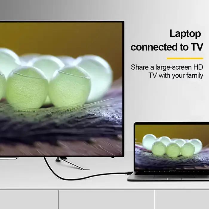 Câble Mini DP vers HDMI compatible 4K 30Hz
