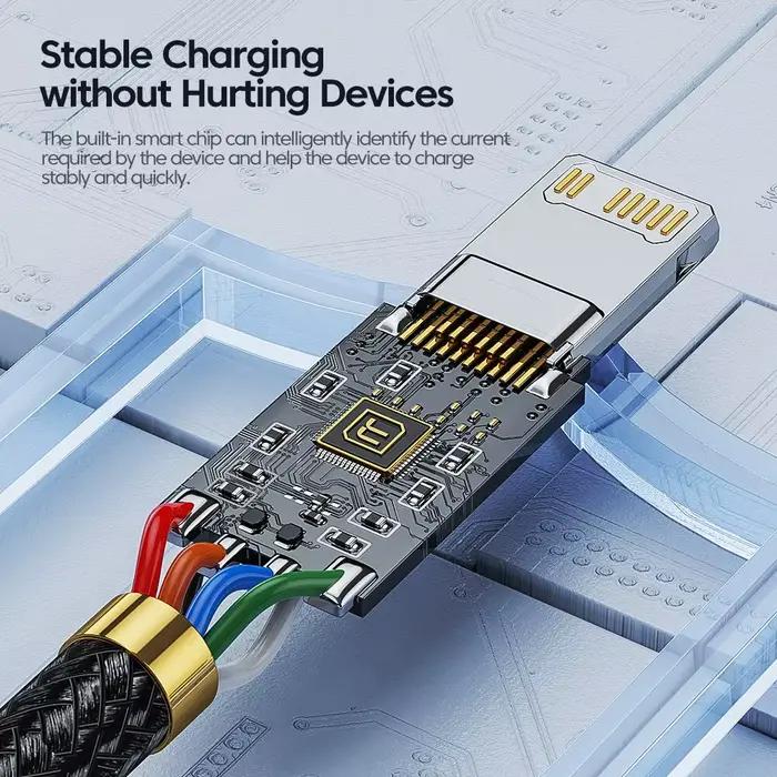 Toocki PD 27W USB C vers câble iP pour iPhone 14 13 12 11 Pro XS Type C