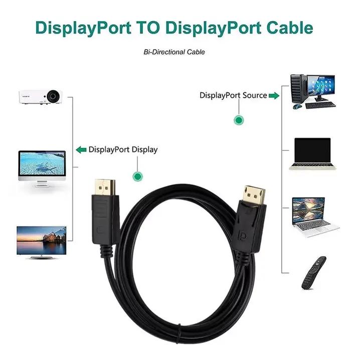 Câble DisplayPort 1.2 DP vers DP de 1