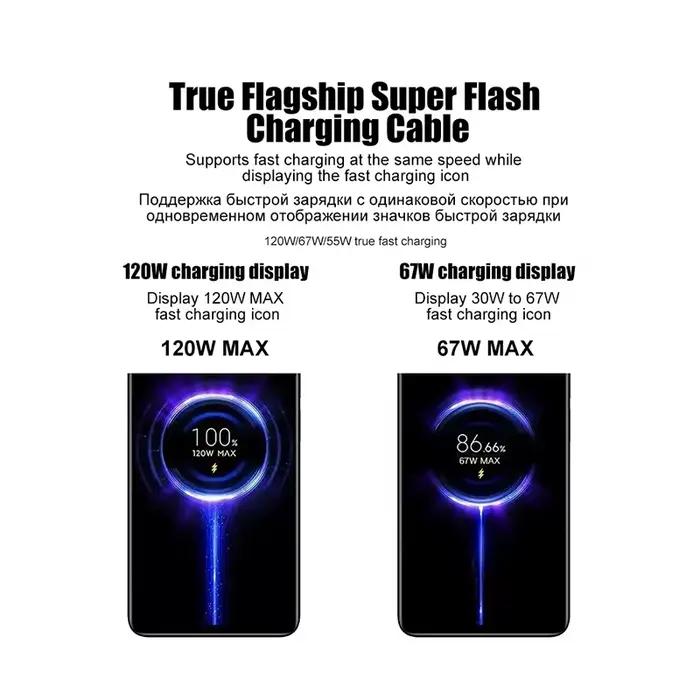 Xiaomi-Câble de charge rapide turbo d'origine