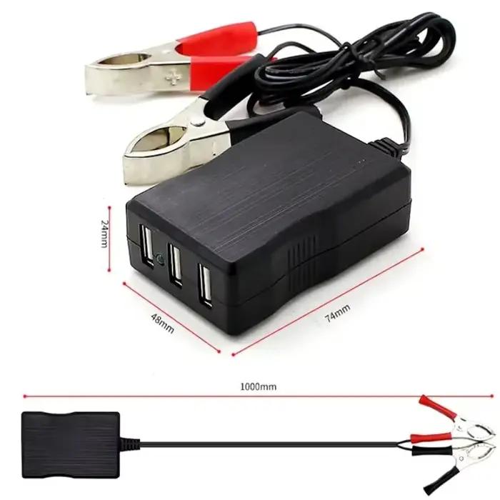 Chargeur de téléphone portable multi-ports 12v 24v