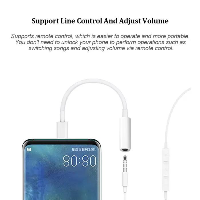 Adaptateur Audio Jack Type C à 3.5mm pour iPhone 17 16 15 14, iPad, Huawei MatePad, Samsung Galaxy Tab, Compatible avec Ecouteurs 3.5mm Occasions Spéciales