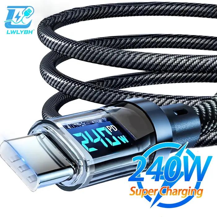 Câble de charge rapide de Type C 240W