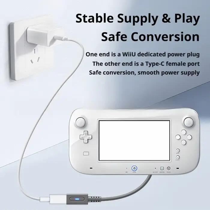 Câble de chargement PD type-c 45W pour Wii U