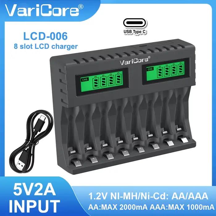 Chargeur de batterie Intelligent Portable à 2-12 emplacements