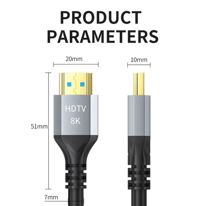 Câble HDMI 2.1, 8K @ 120Hz