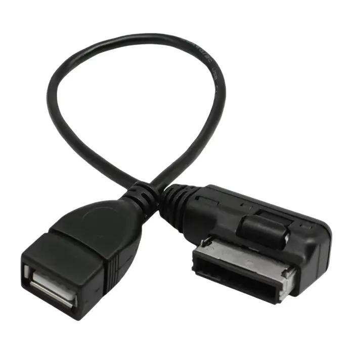 Adaptateur Câble USB AUX pour Audi A6L Q5 Q7 A8 S5 VW Compatibilité Musique Haute Qualité Connexion Fiable Intégration Transparente