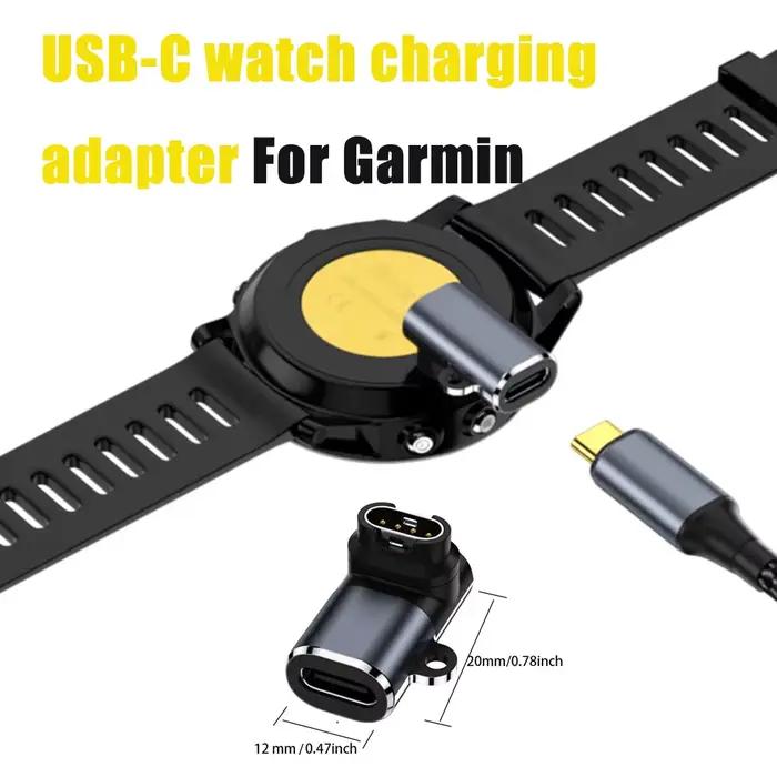 Chargeur de remplacement adapté aux montres Garmin Approach S70 S60 S42 S40 S12 S10 G12