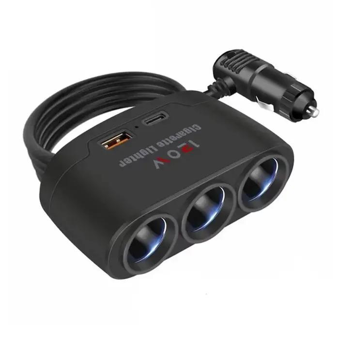 Adaptateur de chargeur de voiture 120W