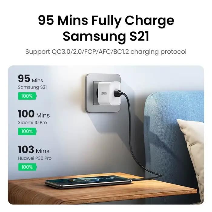 Câble USB Type-C 3A pour Recharge Rapide et Transfert de Données