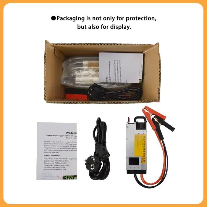 Chargeur réglable 12V 100A
