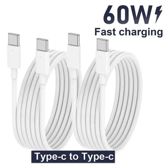 Câble de charge rapide USB C vers Type C de 1.8M