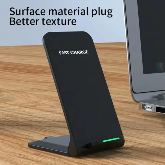 Support de chargeur sans fil pour iPhone 17 16 15 14 13 12 Pro, Samsung, Xiaomi – Station de charge rapide à induction