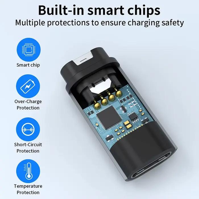 Adaptateur de charge portable Type C/Micro USB/iOS pour montre connectée Garmin Fenix 8 7 7S 7X 6 6S 6X 5 5S 5X Venu 2