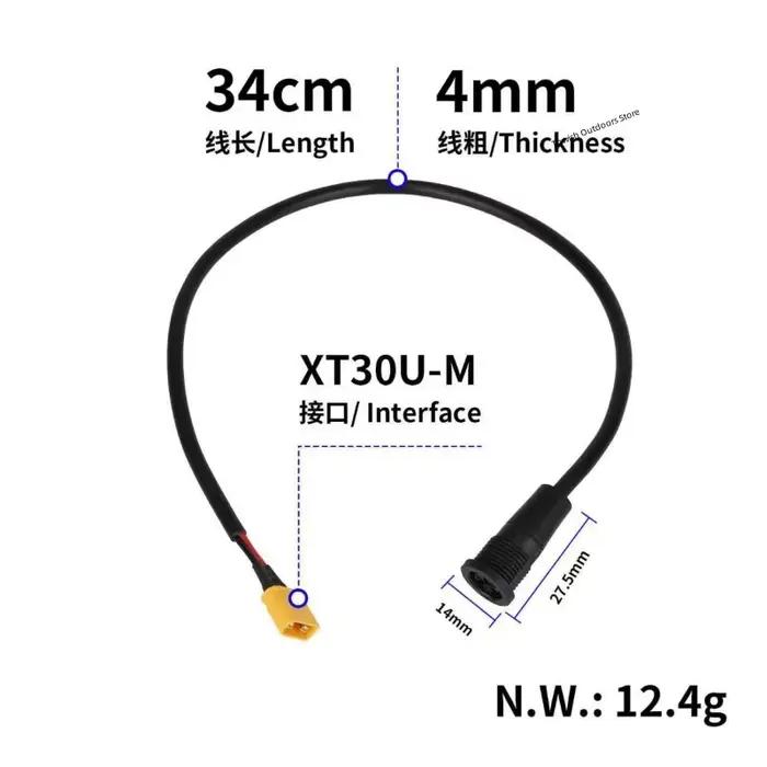 Port de chargement pour Scooter électrique Kukirin G2 Master, Interface de chargeur d'alimentation, accessoires originaux, pièces ﻿