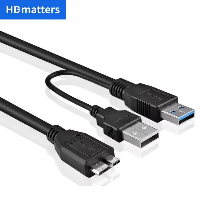 Câble séparateur USB 3.0 vers Micro-B Y