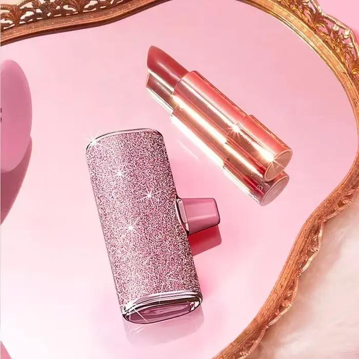 Ins-Mini Power Bank Intelligente, Chargeur Portable, 5000mAh, Diamant Brcorporelle, Porket Flash Mobile, Batterie, Cadeau Mode Fille