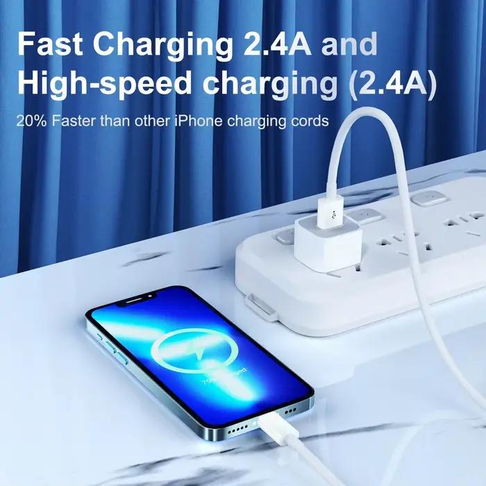 Xiao mi pd harger cordon pour iPhone 3 pieds/6 pieds USB vers câble Lightning