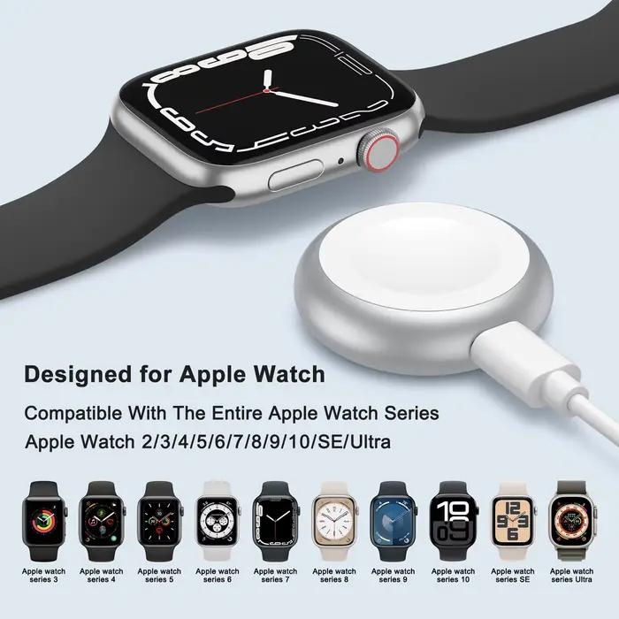 Tête de chargeur de montre pour Apple Watch série Ultra 2 3 4 5 6 7 8 9 10 SE