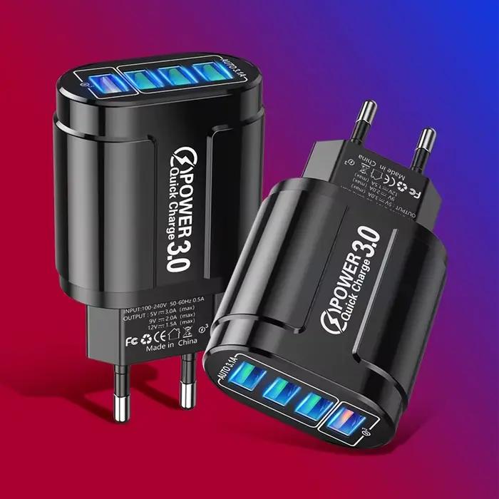 Chargeur de voyage portable QC3.0