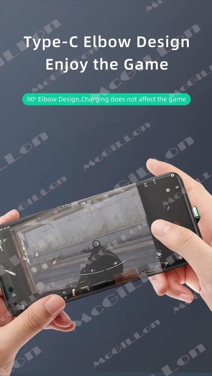 Câble de chargement et synchronisation des données USB-C pour appareils photo, flexible en silicone, charge rapide 60W, transfert de données 480Mbps, angle gauche/droite haut/bas