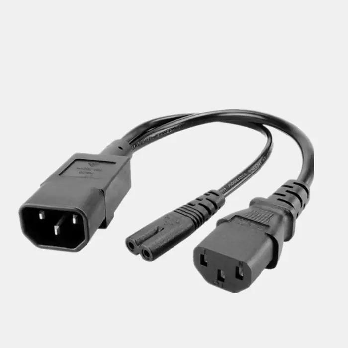 Câble adaptateur ca IEC320 C14 à C13 et C7