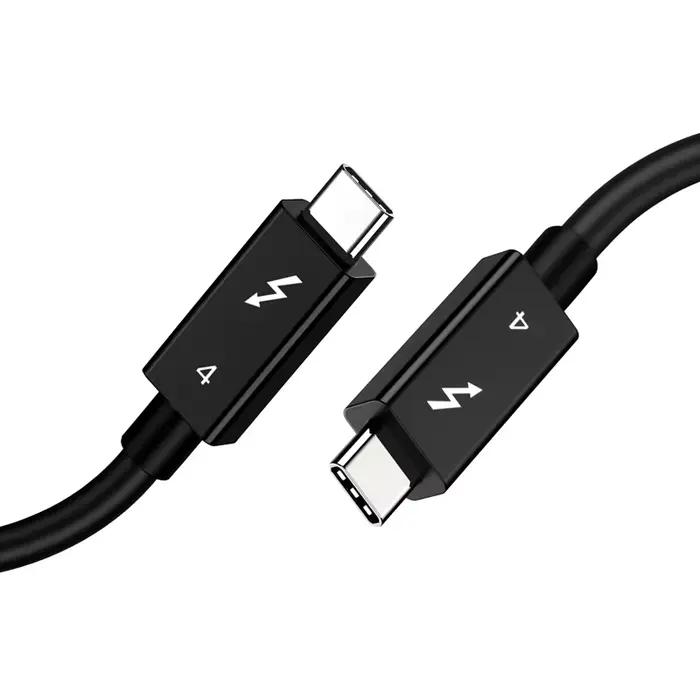 Câble USB4 TB4 Type-C 40 Gbit/s 8K PD100W E-Marker Coaxial pour Ordinateur Portable