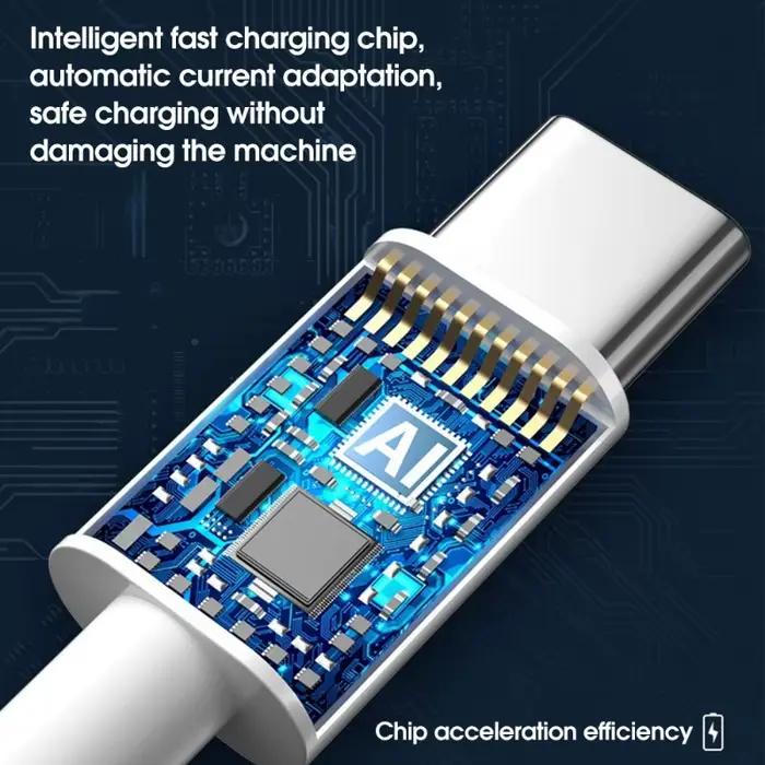 120W 4 ports USB Type C chargeur câble de données de charge rapide adaptateur