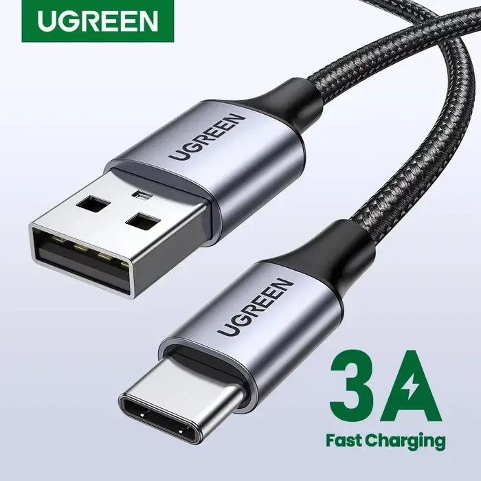 Câble USB 3A en Nylon Tressé de 25cm 50cm 1m 1.5m 2m 3m