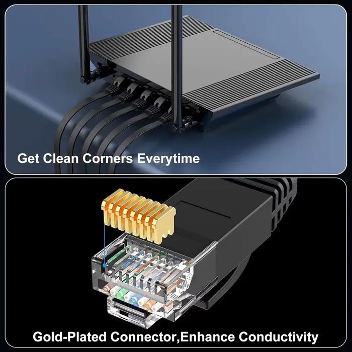 Câble plat Ethernet Cat 6