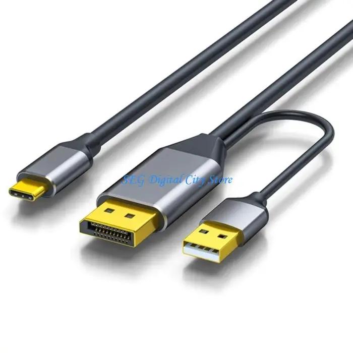 U75B USB C à DisplayPort Cable Type C Male