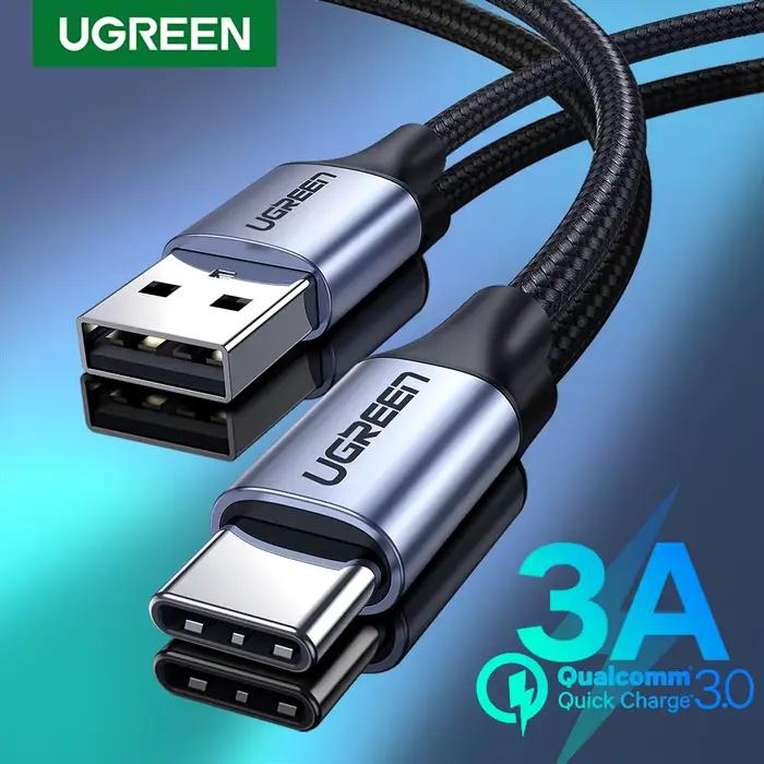 Câble USB Type C UGREEN 3A pour iPhone 17 16 Xiaomi Samsung