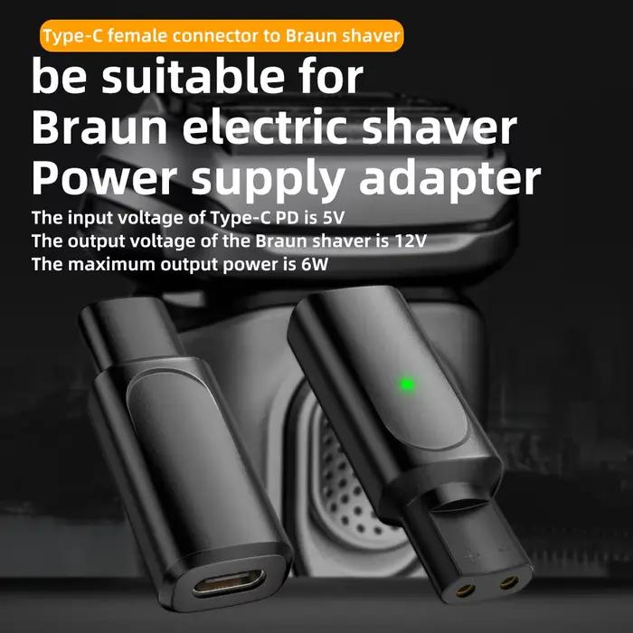 Adaptateur de chargeur de rasoir Hobo 12V type-c