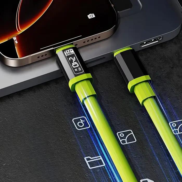 Câble USB 240W pour téléphone portable