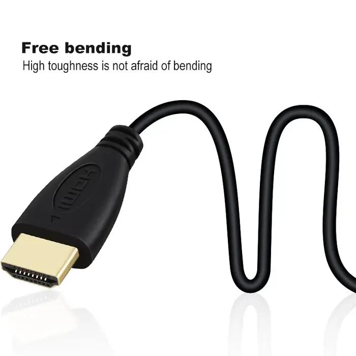 Câble HDMI de haute qualité compatible HDMI 1.4 pour PS3 TV DVD XBOX PC Pro Compatibilité Audio Visuel Occasions Spéciales