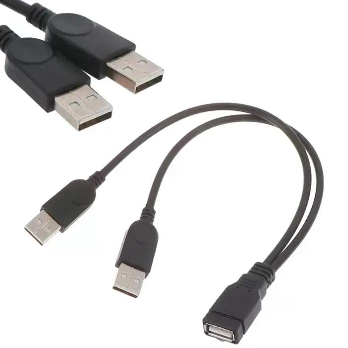 Câble USB 2.0 femelle vers USB 2 mâle