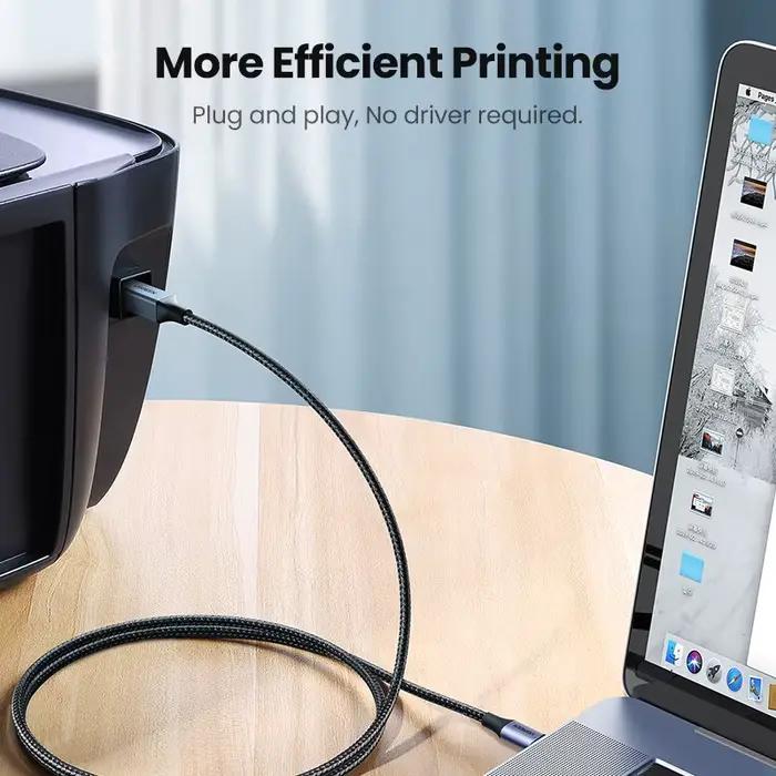 Ugreen – câble USB type-c 2.0 pour imprimante et Scanner