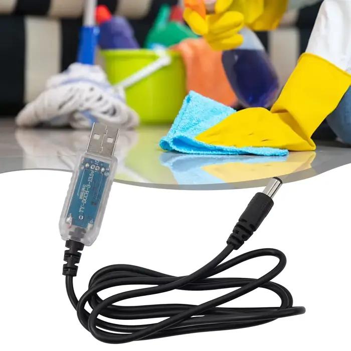 1pc câble de chargement pour voiture ménage aspirateur ST-6101 120W USB