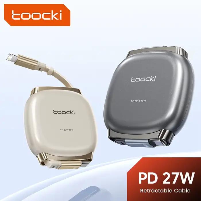 Toocki – câble USB C rétractable pour iPhone 14
