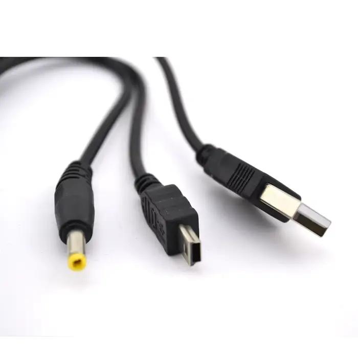 Câble de chargeur USB 2 en 1 de 1.2M