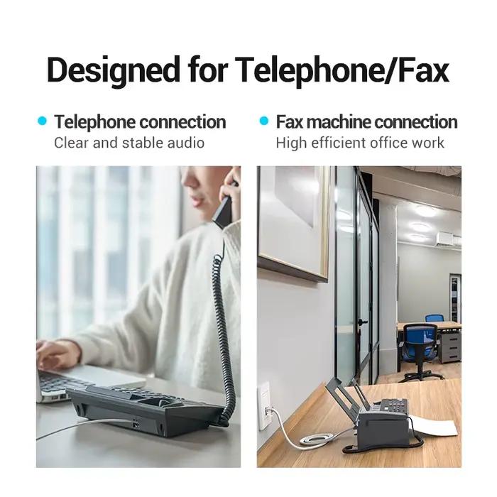 Vention-Câble téléphonique RJ11