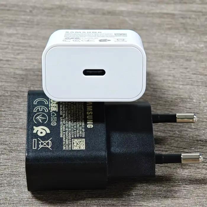 T2510 Samsung 25W chargeur Super rapide USB C PD adaptateur secteur pour Galaxy S25 S24 S23 S22 S21 S20 Edge Flip Fold