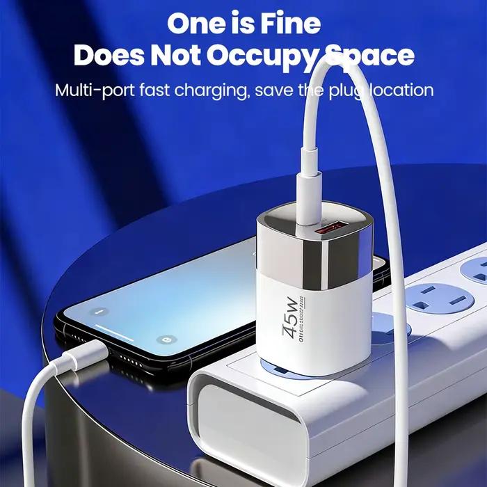 Chargeur USB 45W à charge rapide