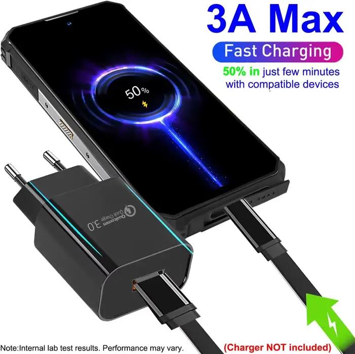 Câble USB C Android Auto de conception plate