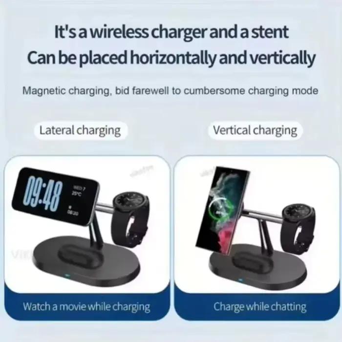 Chargeur sans fil magnétique 3 en 1