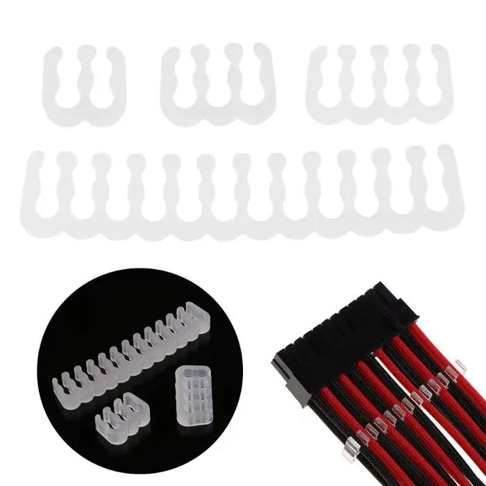 Ensemble de 16 peignes/pinces/clips/évaluateurs/commodes