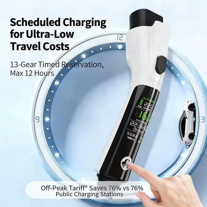 Chargeur de voiture électrique de type 2