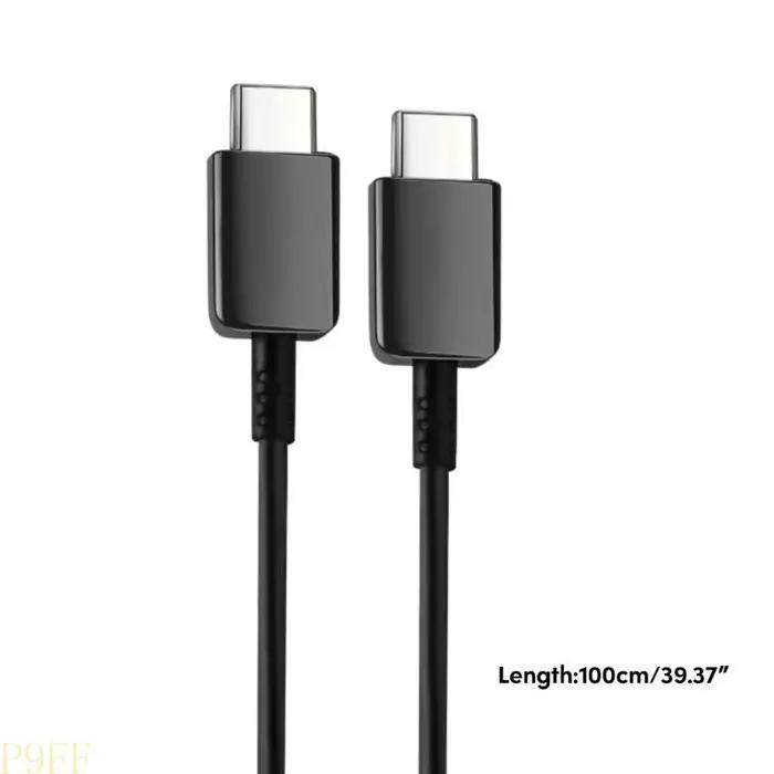 CS1W USB C TO C Câble chargeur pour Galaxys23, S22, S21 Câble chargement super rapide 1M