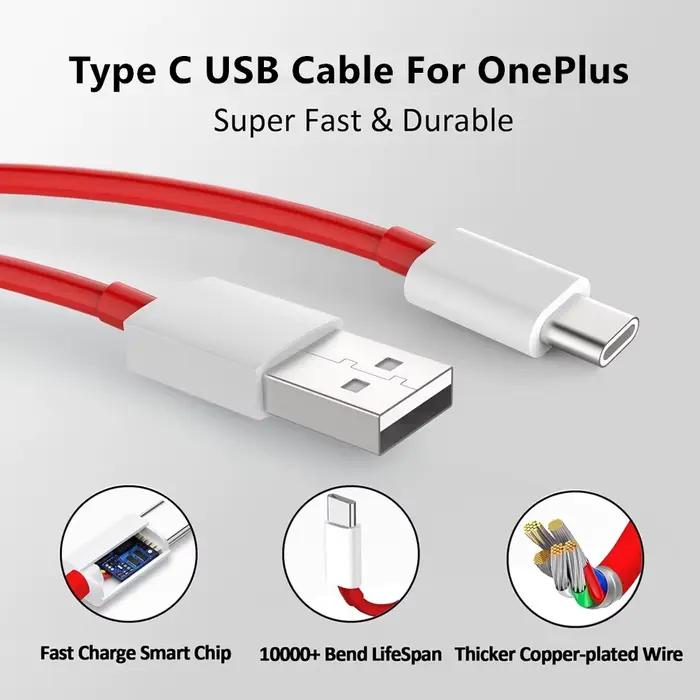 Chargeur mural rapide OnePlus 80W SuperVOOC EU